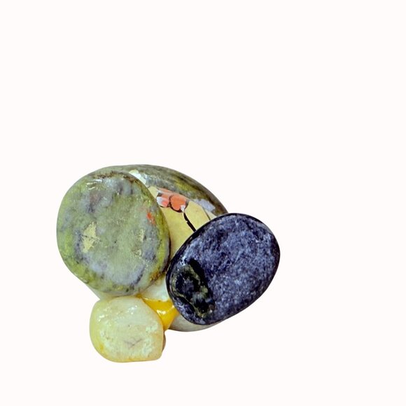 Praying Pet Rock Kitsch Art Stone Figurine VTG Funky 70s Home Office Cartoonish - Picture 5 of 13